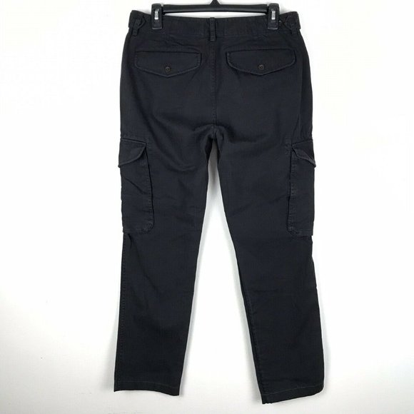 Todd Snyder Dark Gray Cargo Jeans Pants 30 - Picture 2 of 10